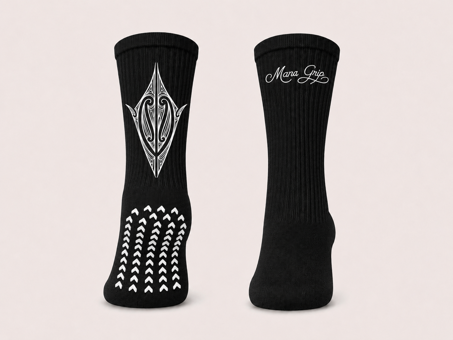 Folded Mana Grips socks